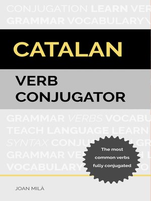 cover image of Catalan Verb Conjugator